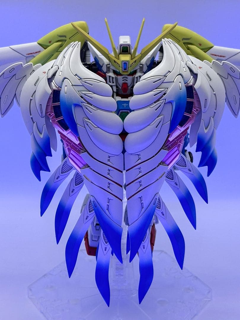 【バンダイ正規品・全塗装】MGSD ウイングガンダムゼロ EW 完成品