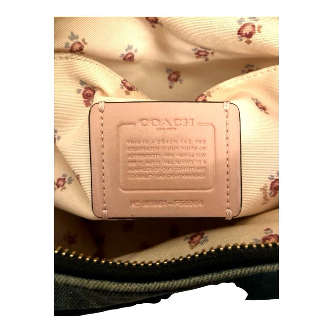 ✨【良品】✨コーチ ミア ワンショルダー 66964 デニム 2way 肩掛け