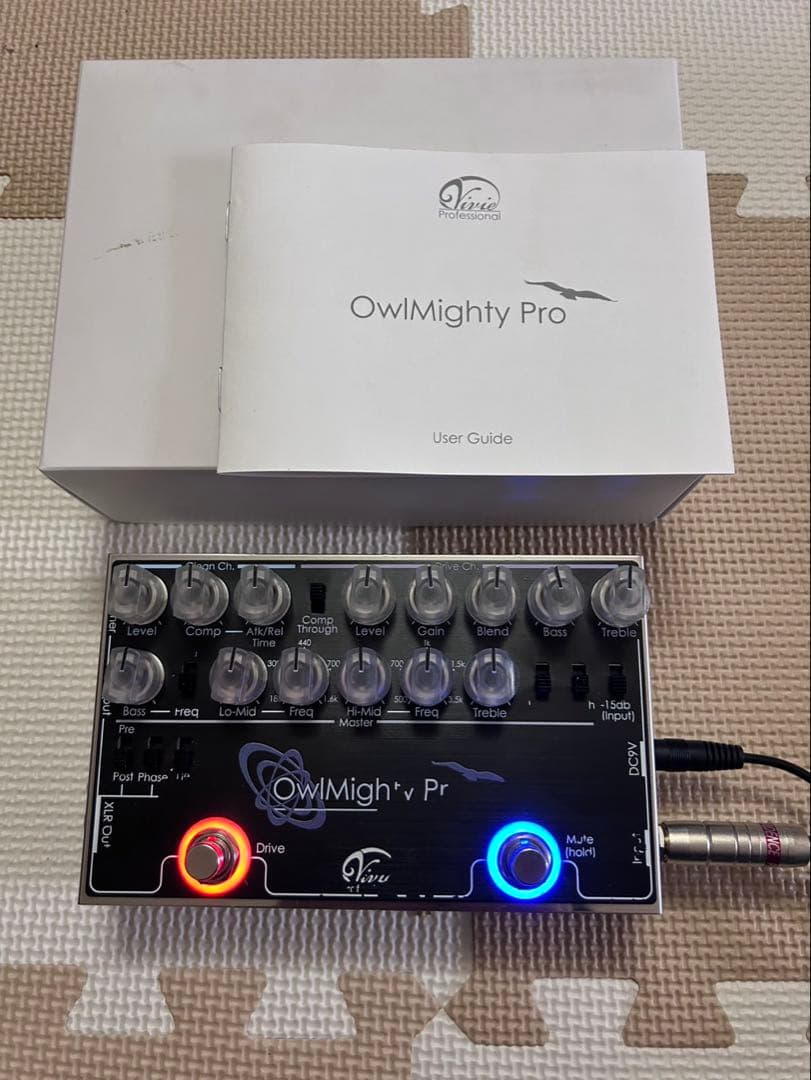 廃盤・生産終了　Vivie OwlMighty Pro ベースプリアンプ