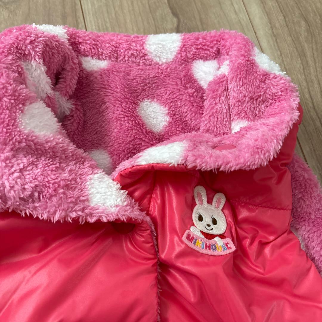 ミキハウス　うさこちゃん　120cm まとめ売り　ダウン　ベスト　トレーナー