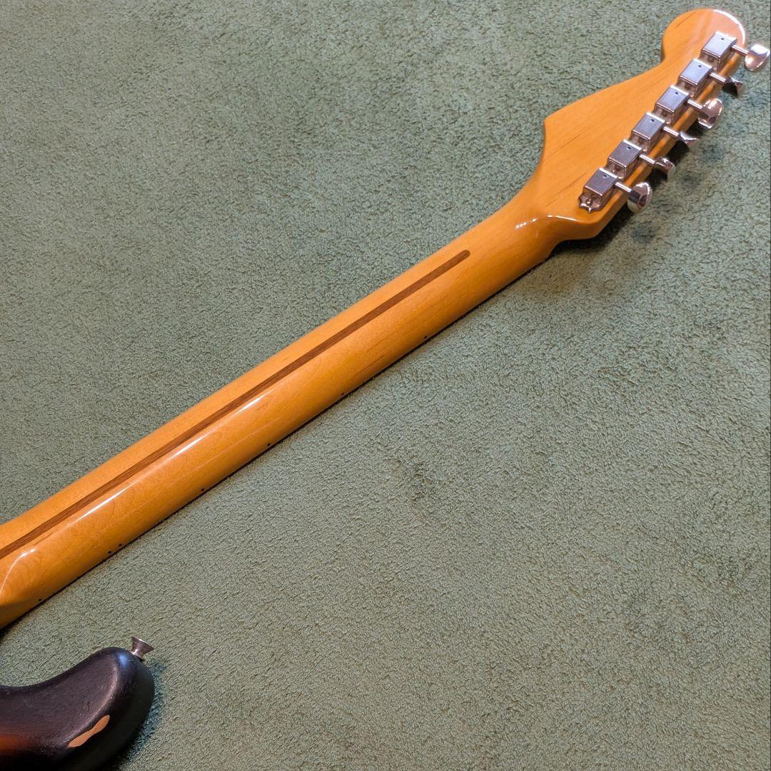 フェンダージャパン　フジゲン製　レリック加工　ダンカンピックアップssl