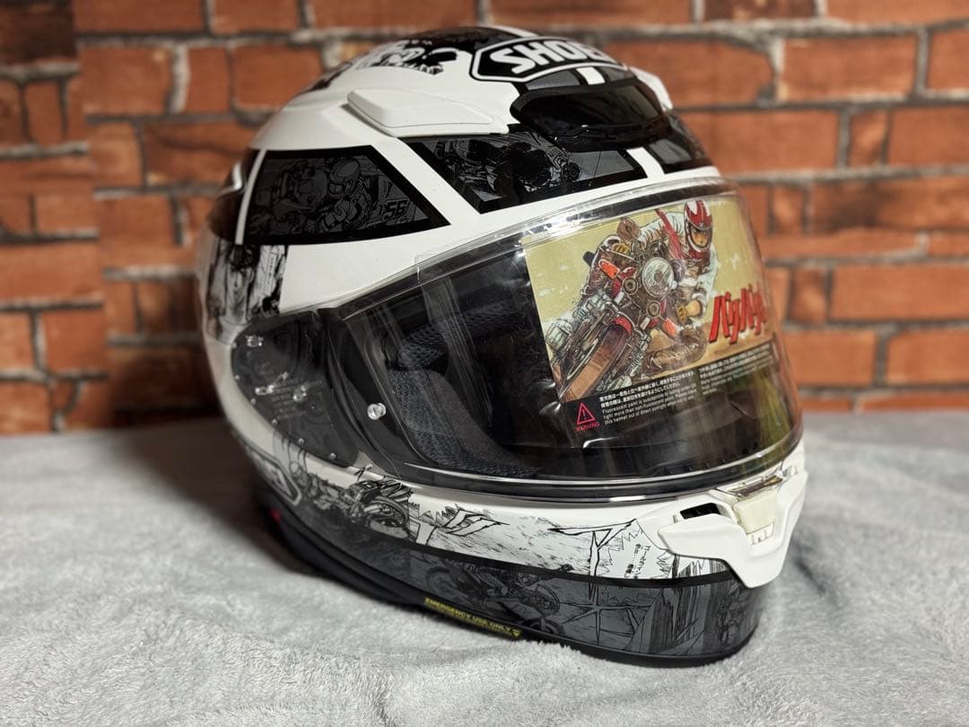 （かわきゅう）廃盤モデル　SHOEI Z-8 バリバリ伝説 XLサイズ