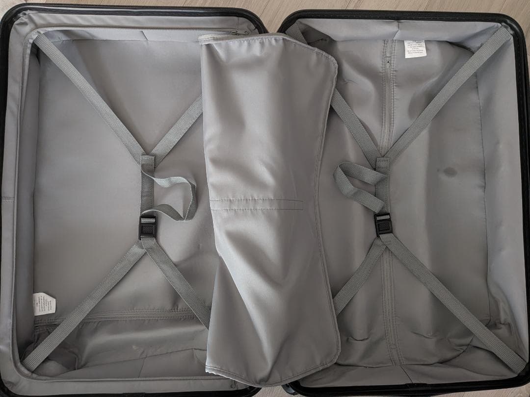 MUJI 無印良品 ストッパー付きハードキャリーケース 60L スーツケース