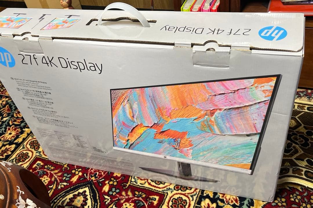 ディスプレイ・モニター本体 HP 27f 4K Display