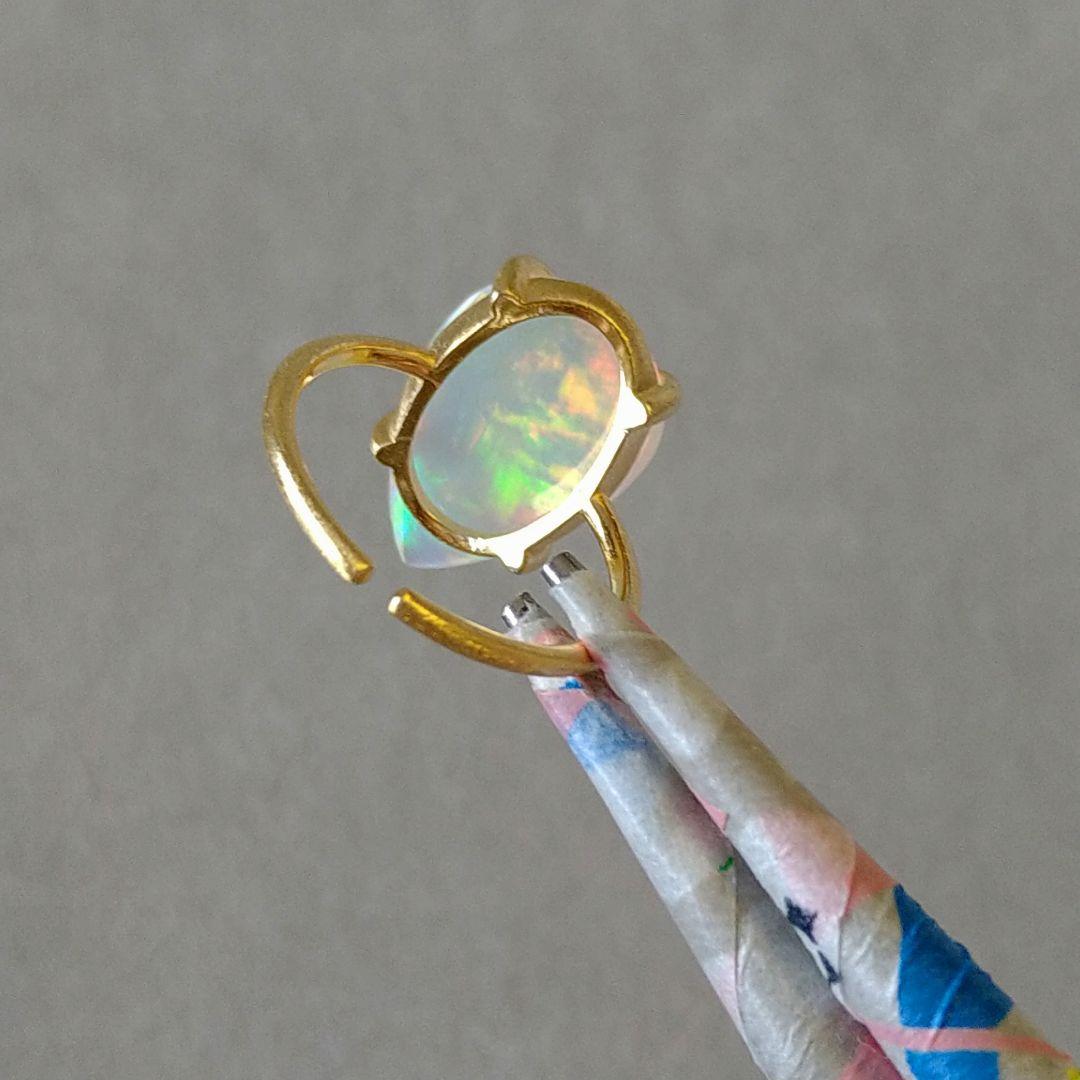 *カイラニページ*エチオピア産　　　オパール•リング