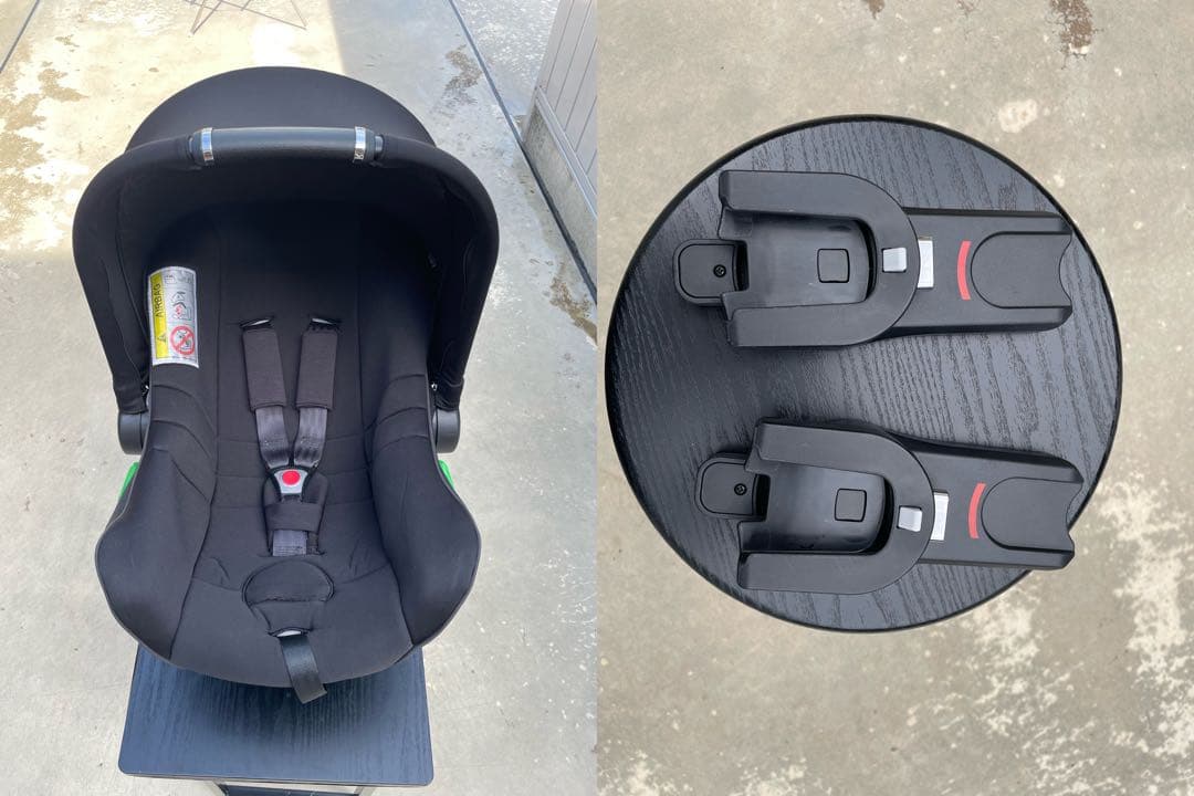 アップリカ チャイルドシート エアキャリーとルーチェ TS アタッチメント付