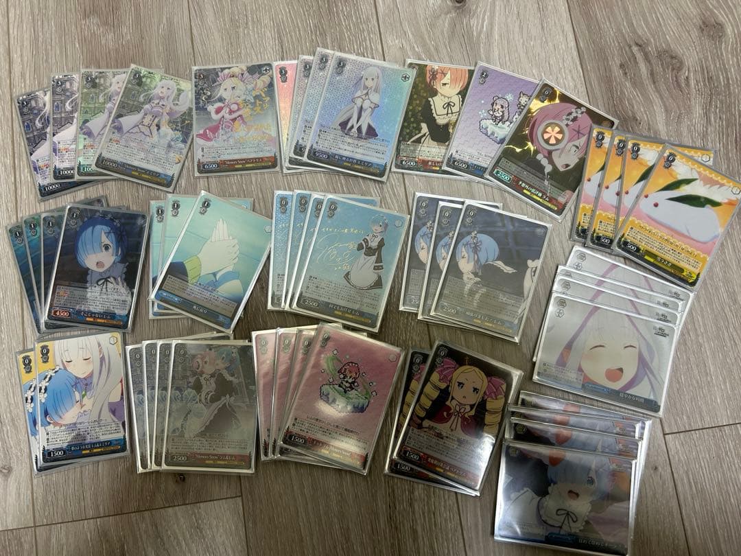 ヴァイスシュヴァルツ　memory  デッキ　準フルレア