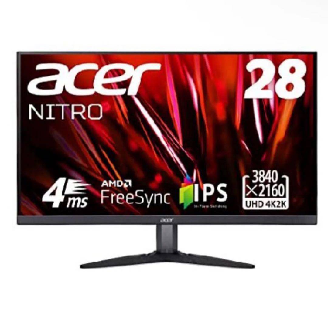 Acer 28インチ 4k モニター KG282Kbmiipx