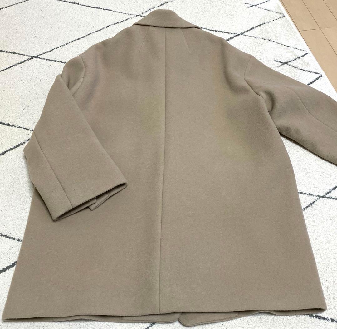 Spick & Span W/Nyモッサジャケットライクコート 38