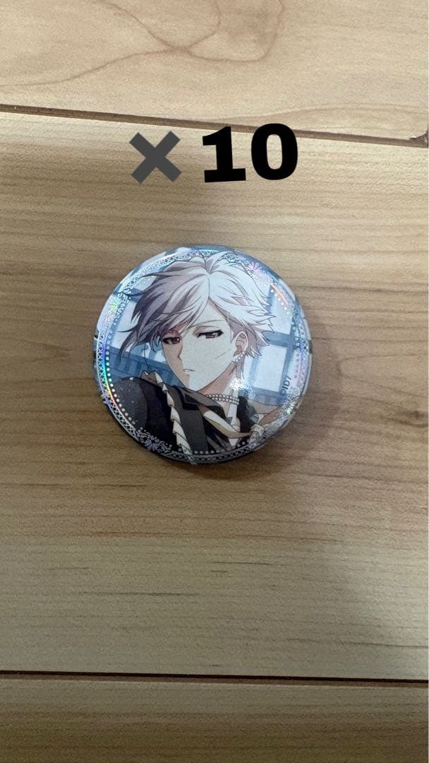 アイナナ　trigger 九条天　缶バッジ　パシャこれセット