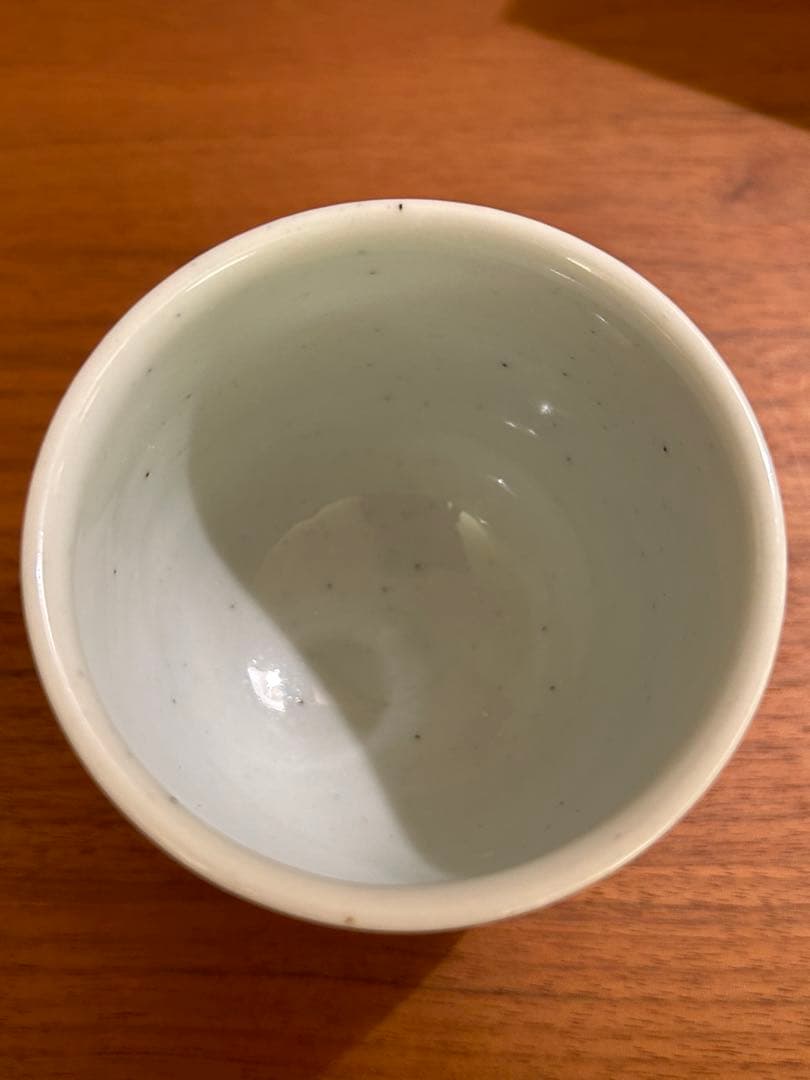 東*山様 須田菁華 色絵 百合 ゆり 湯呑 共箱