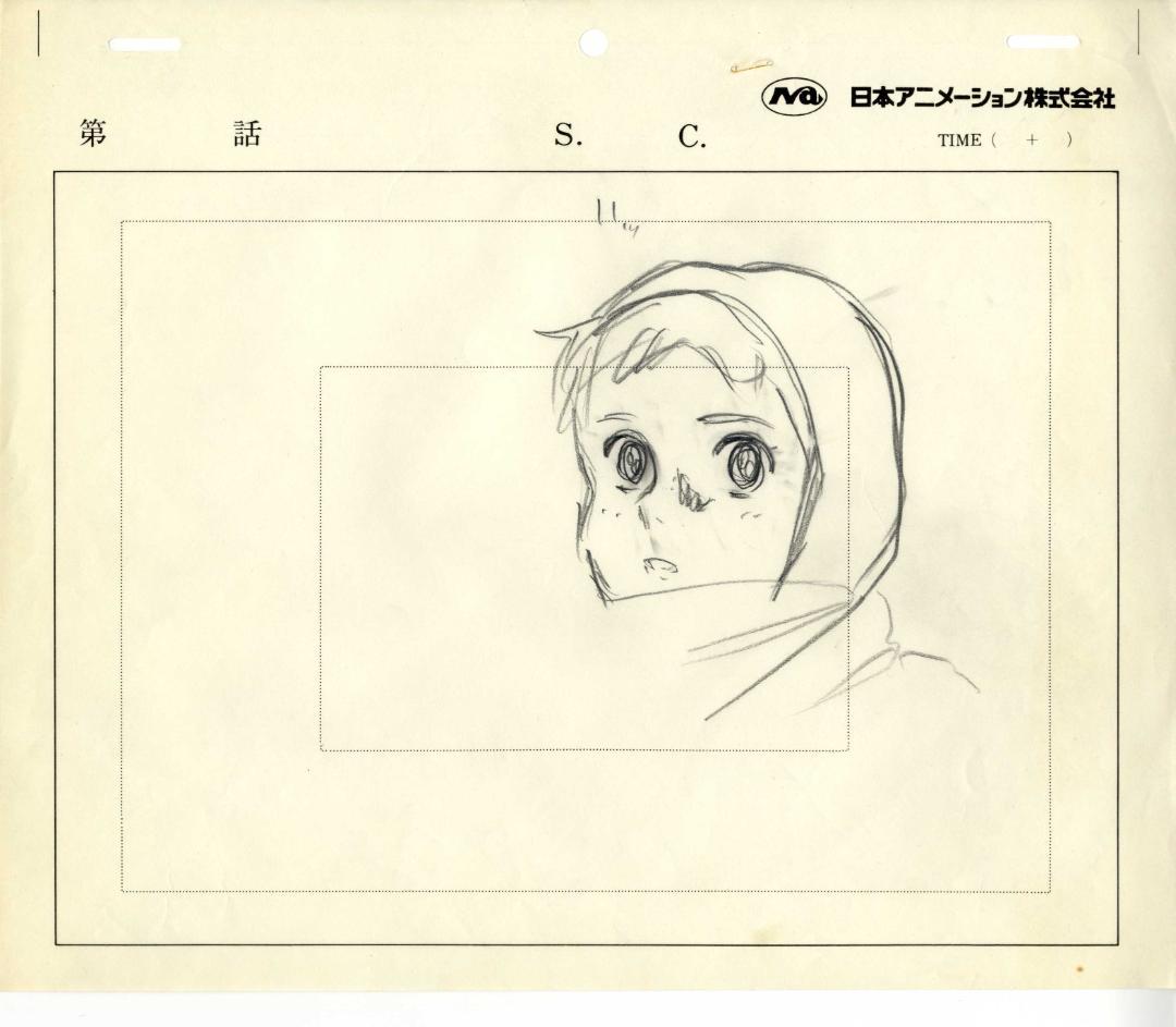 赤毛のアン 近藤修正込み 原画
