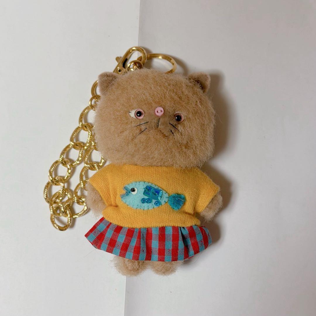 Tiny zoo 作家 猫 フェルト テディベア ハンドメンド ぬいぐるみ