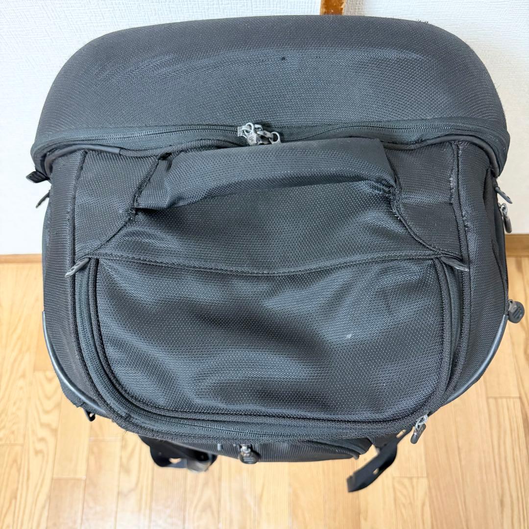 TUMI　テック　トラベルキャリーケース　大容量　2輪　ナイロン　黒