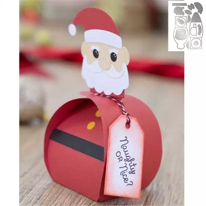 ギフトボックスクリスマスカッティングダイ　#664