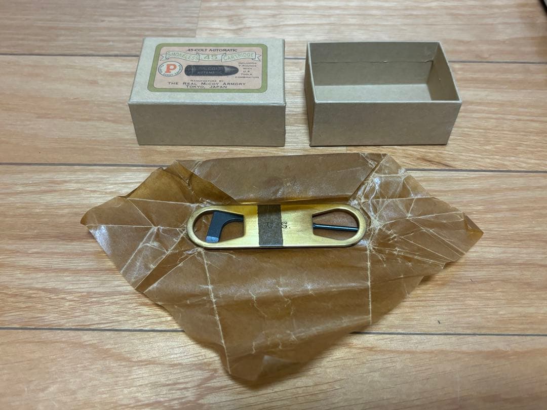 ザ・リアルマッコイズ 六研製 M1911 SPG刻印有り ダミーカート無し