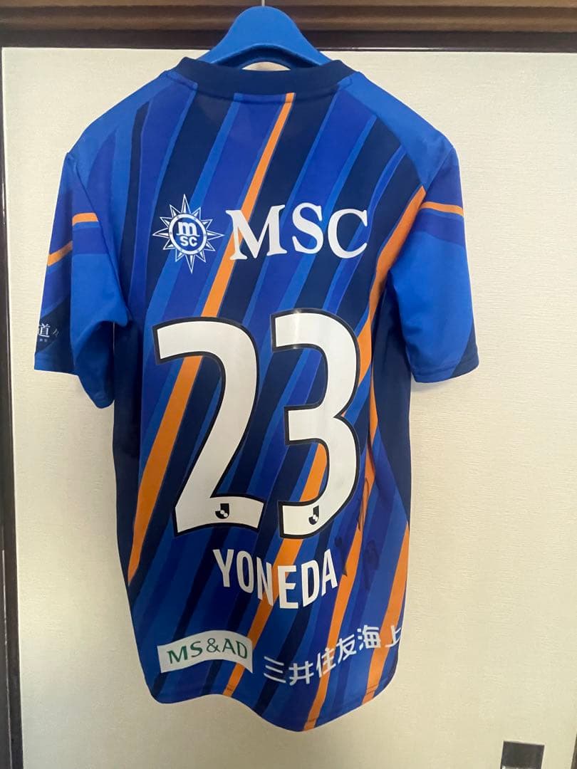 V•ファーレン長崎　22-23 レプリカユニフォーム　ネーム米田　サイン付き