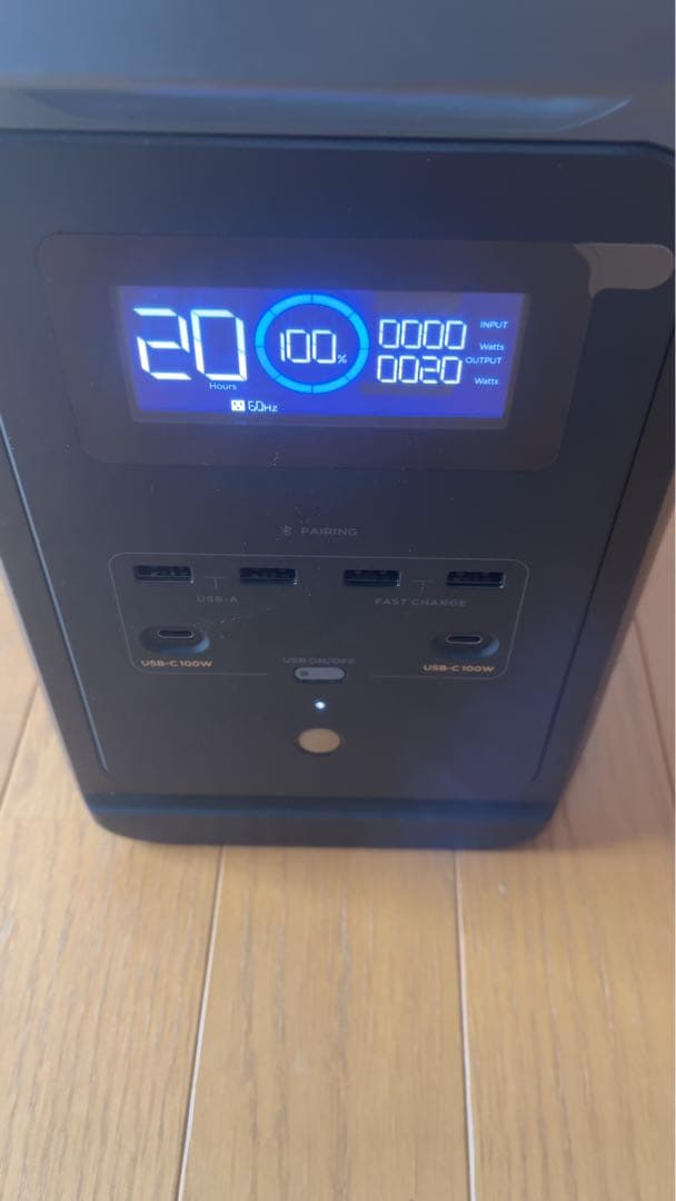 EcoFlow DELTA 2 エコフロー ポータブル電源 ZMR330-JP