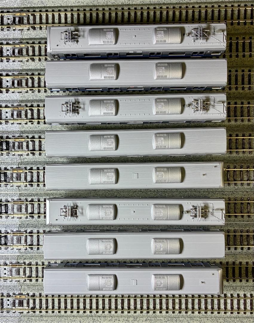 y*❄様 207系1000番台 旧塗装(8両)編成 ＊全車室内灯装備・パンタ2基