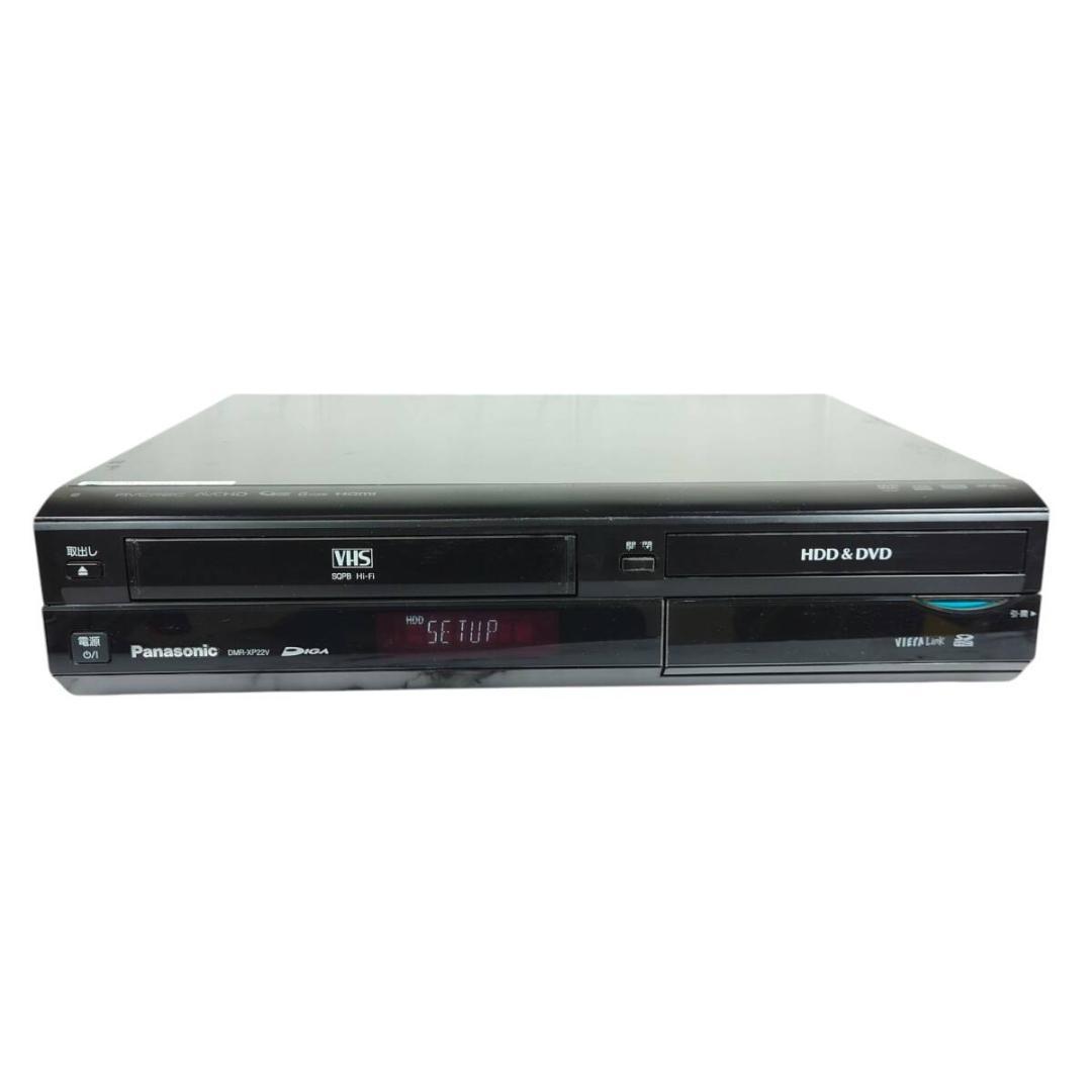 ②パナソニック DMR-XP22V HDD内蔵VHS一体型DVDレコーダー