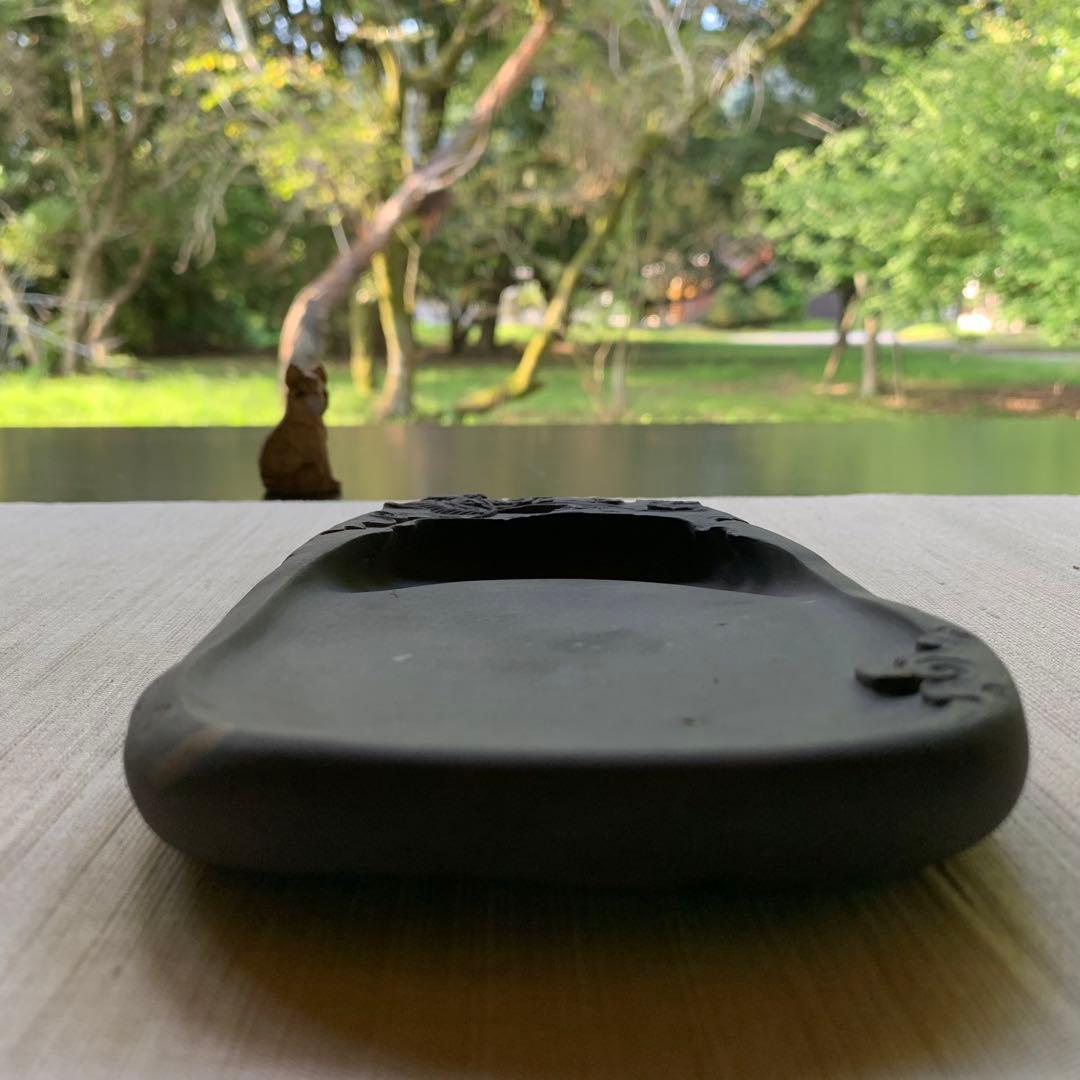 風格のある端渓硯(*⁰▿⁰*)
