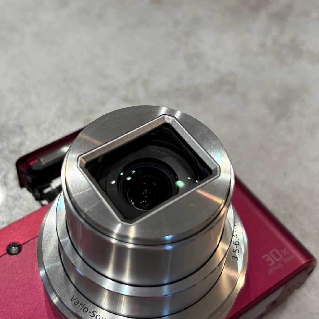 SONY DSC-WX500 レッド コンパクトデジタルカメラ