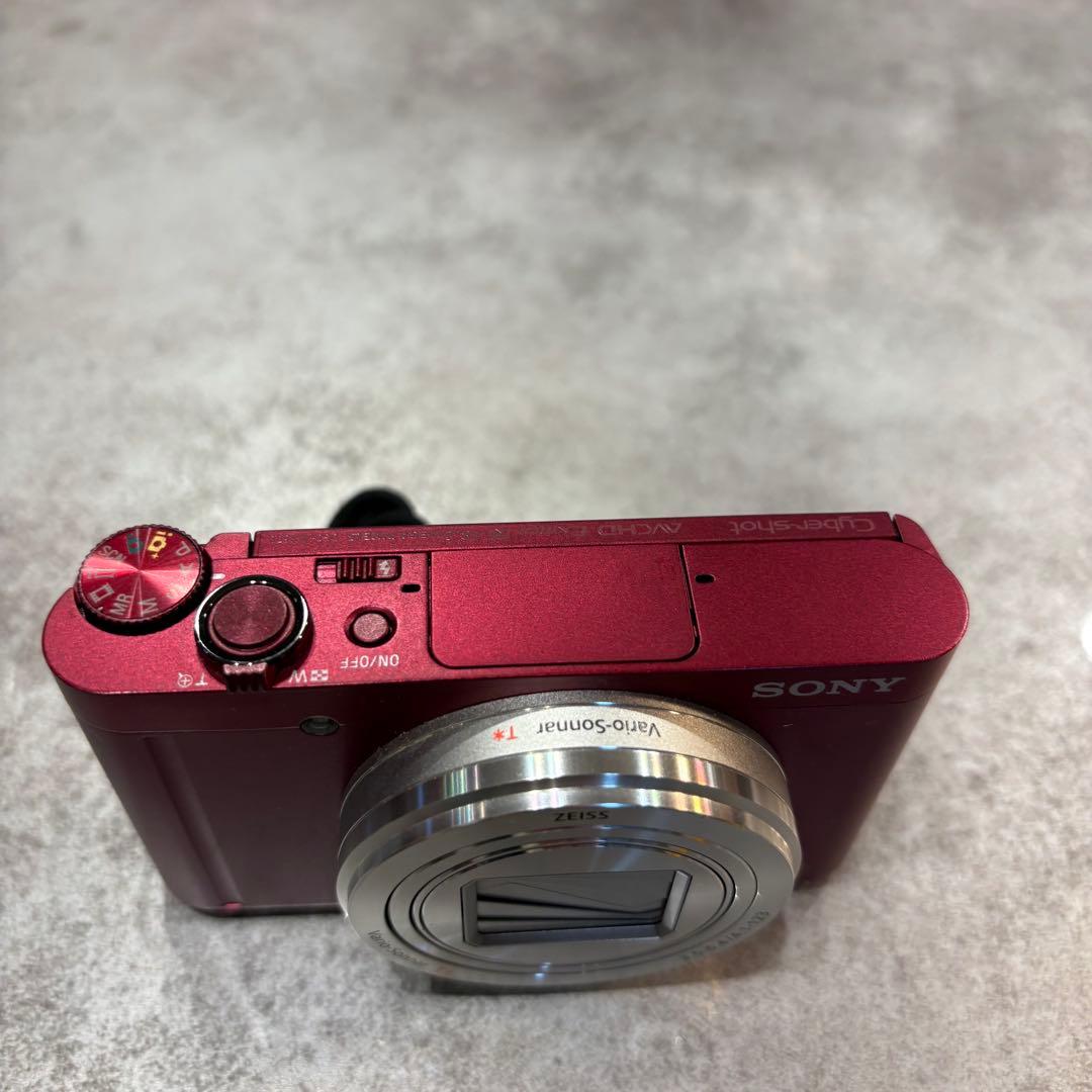 SONY DSC-WX500 レッド コンパクトデジタルカメラ