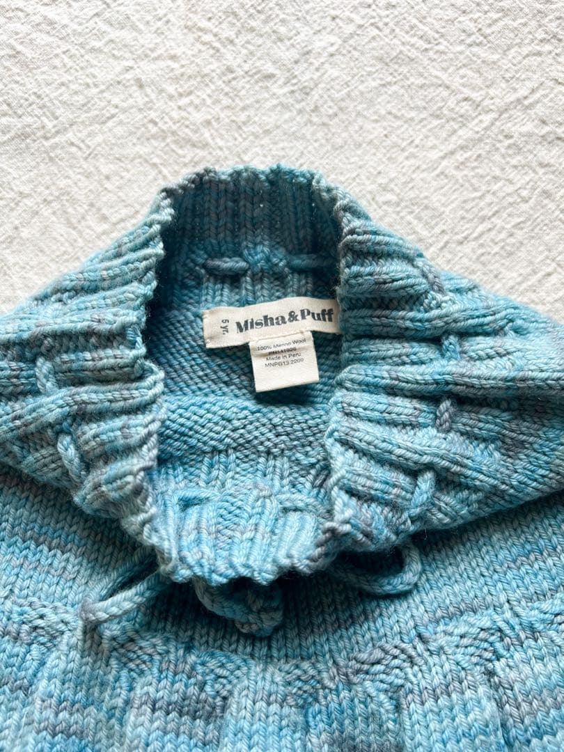 【misha & puff 】skating skirt 5y lake