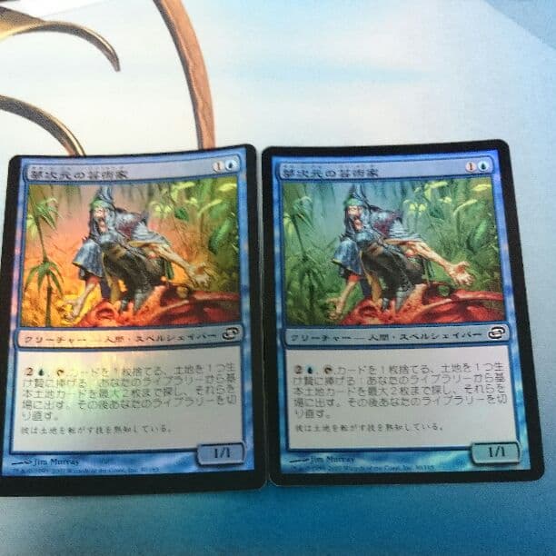 MTG エラーカード 夢次元の芸術家 foil ノーマル版とエラー版 セット