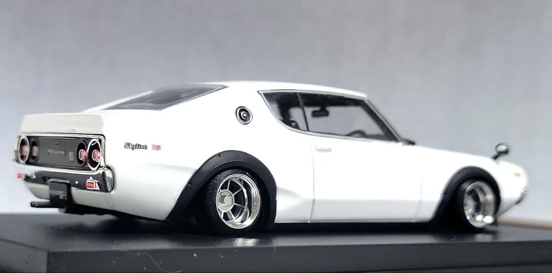 1/43　スカイライン改　ケンメリ2Dr　ハヤシ　ホイール　アルミ製　深リム