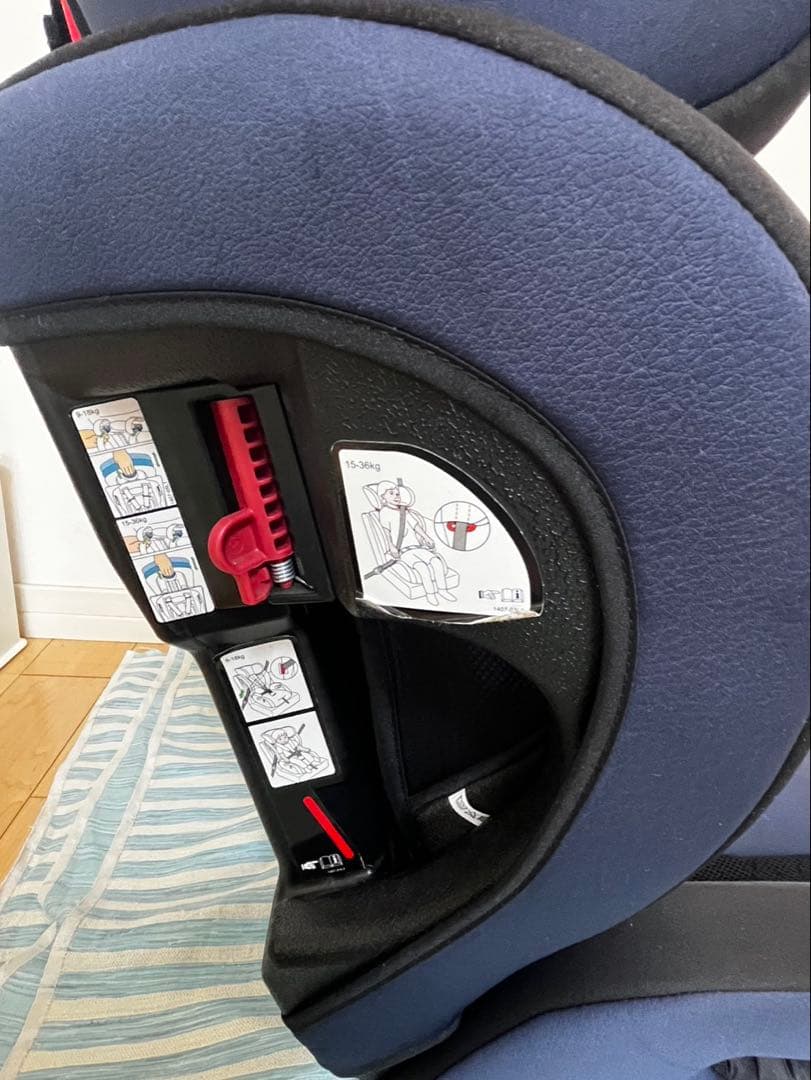 現品限り‼️ RECARO 車 チャイルドシート ネイビー 安心安全 子供 旅行