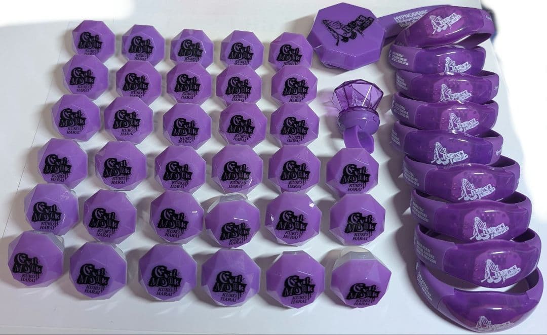 ヒプノシスマイク ヒプマイ ナゴヤ 空却 リングライト LEDリストバンド