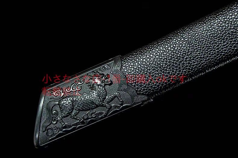 ブラックキリン  古兵器 武具 刀装具 日本刀 模造刀 居合刀