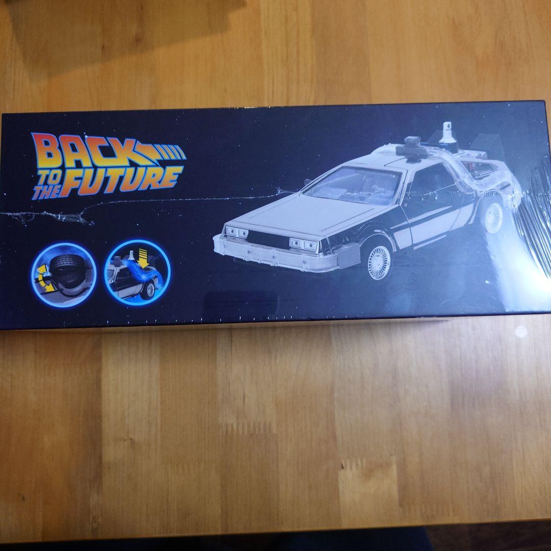 デロリアン ダイキャスト 1/24 1985台限定 シルバーメッキ ver.