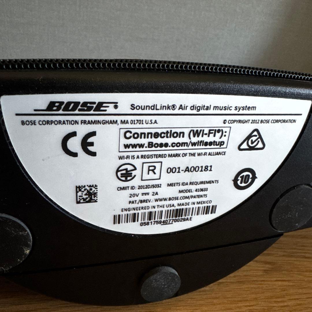 ワイヤレススピーカー BOSE ボーズ 001-A00181 ブラック
