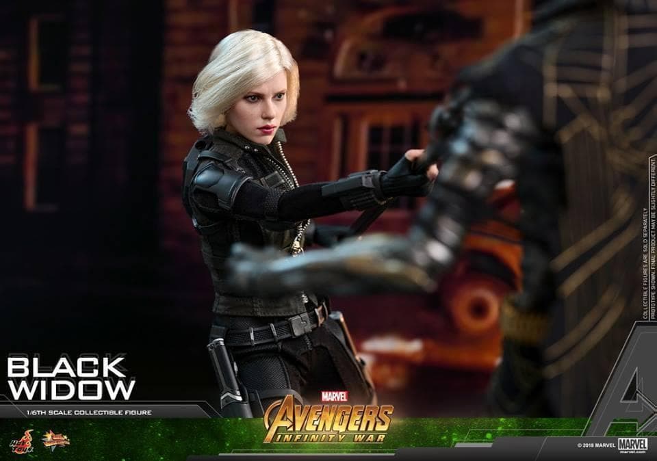 ブラック ウィドウ 1/6 アベンジャーズ インフィニティ ウォー ホットトイズ