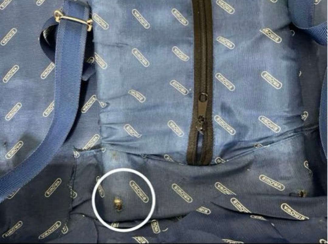 リモワ rimowa トパーズ　シルバーインテグラル 82L 2輪 アルミ青ロゴ