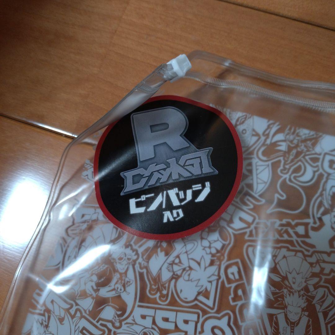 ポケモン ロケット団 サカキ Tシャツ ピンバッジ、ジッパー袋付き ピンズ