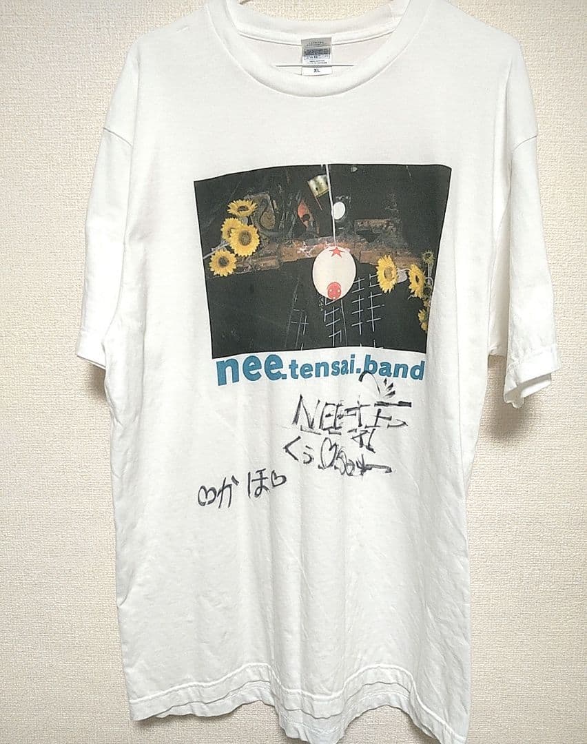 nee グッズ 初期Tシャツ 直筆サイン付 激レア