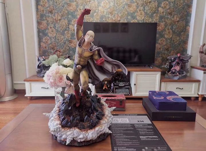 ワンパンマン ハゲマント 1/4 ガレージキット ガレキ スタチュー⑥