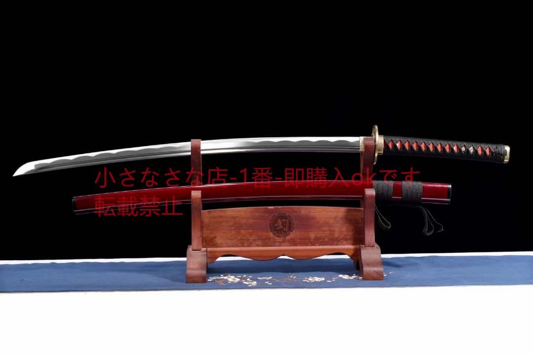 銅装炭素鋼侍刀【花千骨】  古兵器 武具 刀装具 日本刀 模造刀 居合刀