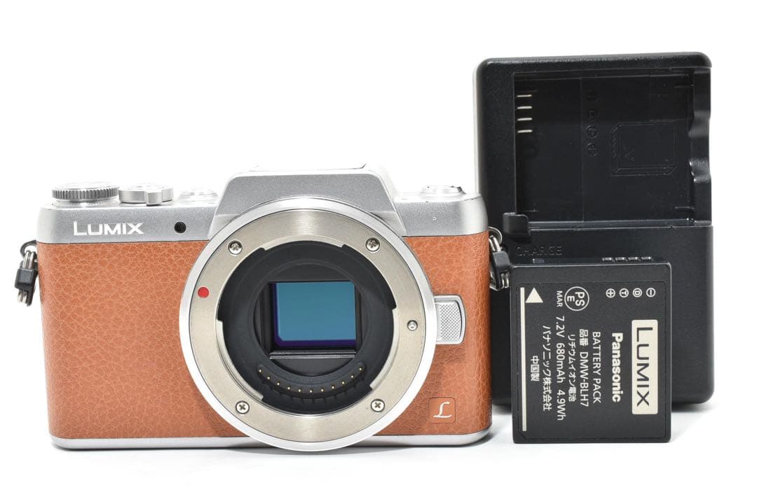 LUMIX DMC-GF7 ミラーレス一眼 オレンジ