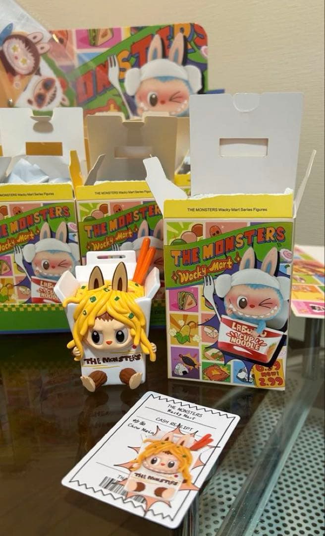 【セール・11種】ポップマート ラブブ ワッキーマートシリーズ 購入特典うちわ付