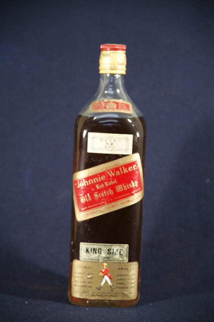 089 古酒　ジョニ赤　スコッチ　特級　キングサイズ　未開封　1136ｍｌ
