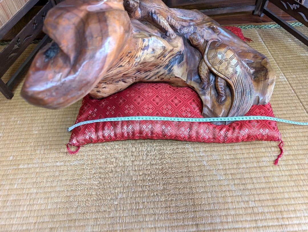 オブジェ　美術品　彫刻　一本木