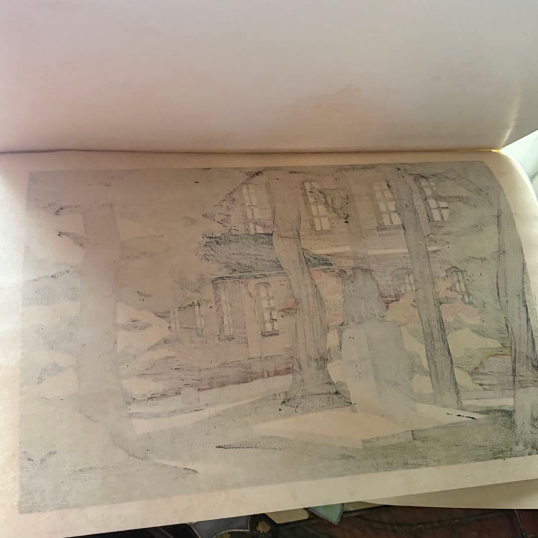 超限定10月4日20時迄‼️井堂雅夫金沢十景「兼六園の冬」金沢名所木版画和紙マット