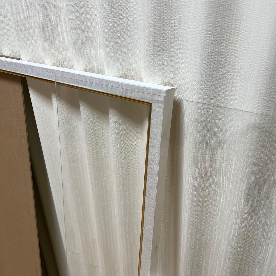 地域限定送料込み　特大額縁　幅97.5cm 高さ137,5cm厚さ5cm