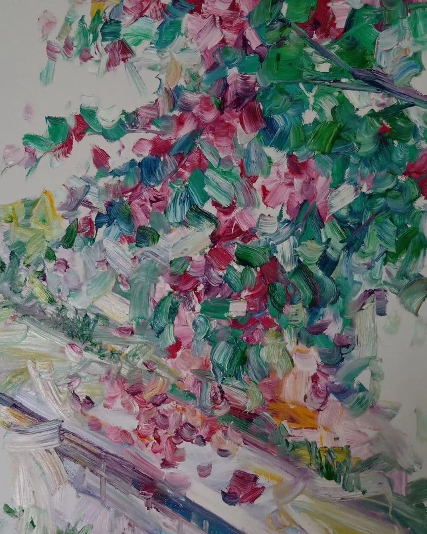 油絵100*120cm