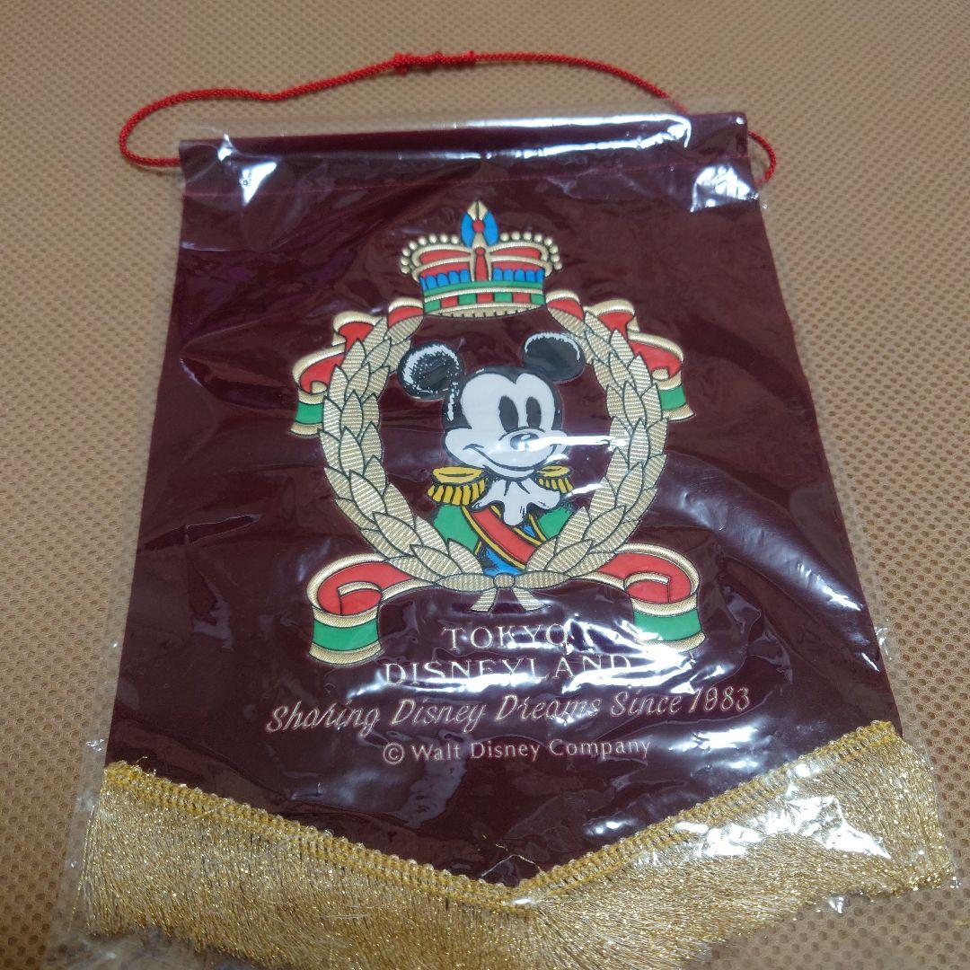 【激レア】東京ディズニーランド 開園記念 ミッキー タペストリー フラッグ