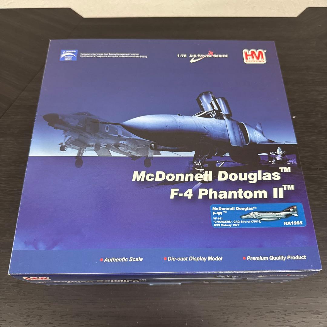 ★未展示美品★ホビーマスター F-4N ファントムII1/72 CVW-5艦載機